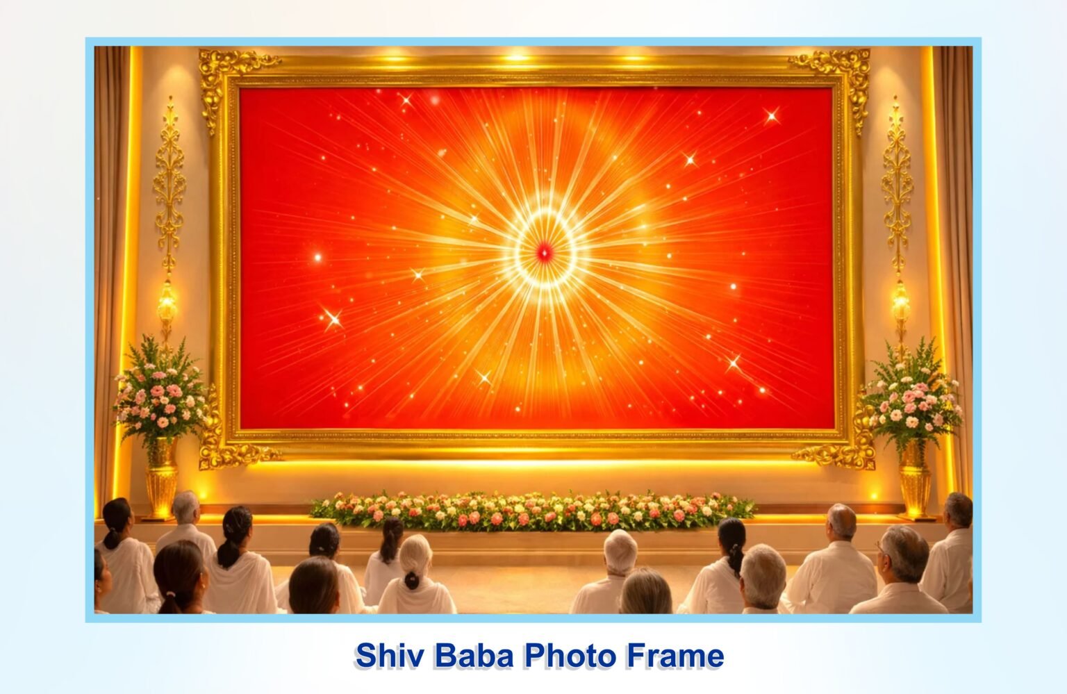 Shiv Baba Photo Frame